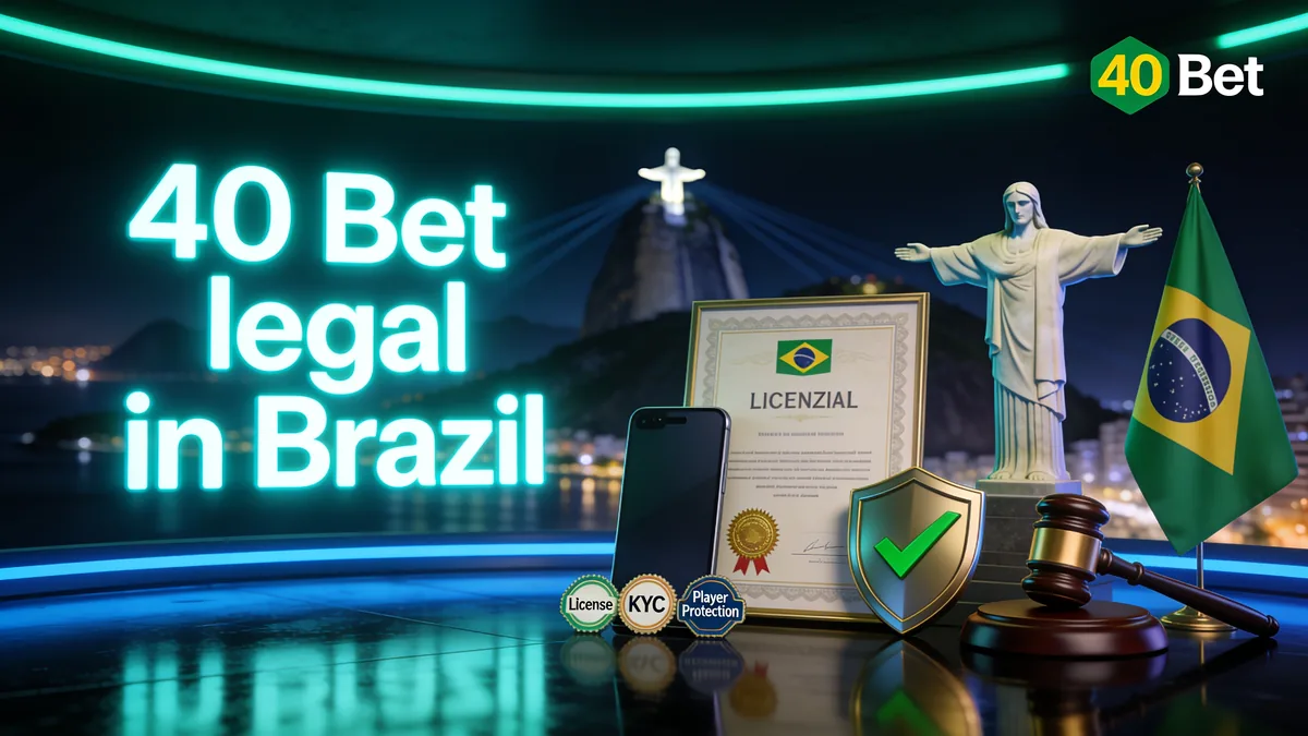 A 40 Bet É Segura e Legal no Brasil?: guia de 40 bet para jogadores no Brasil